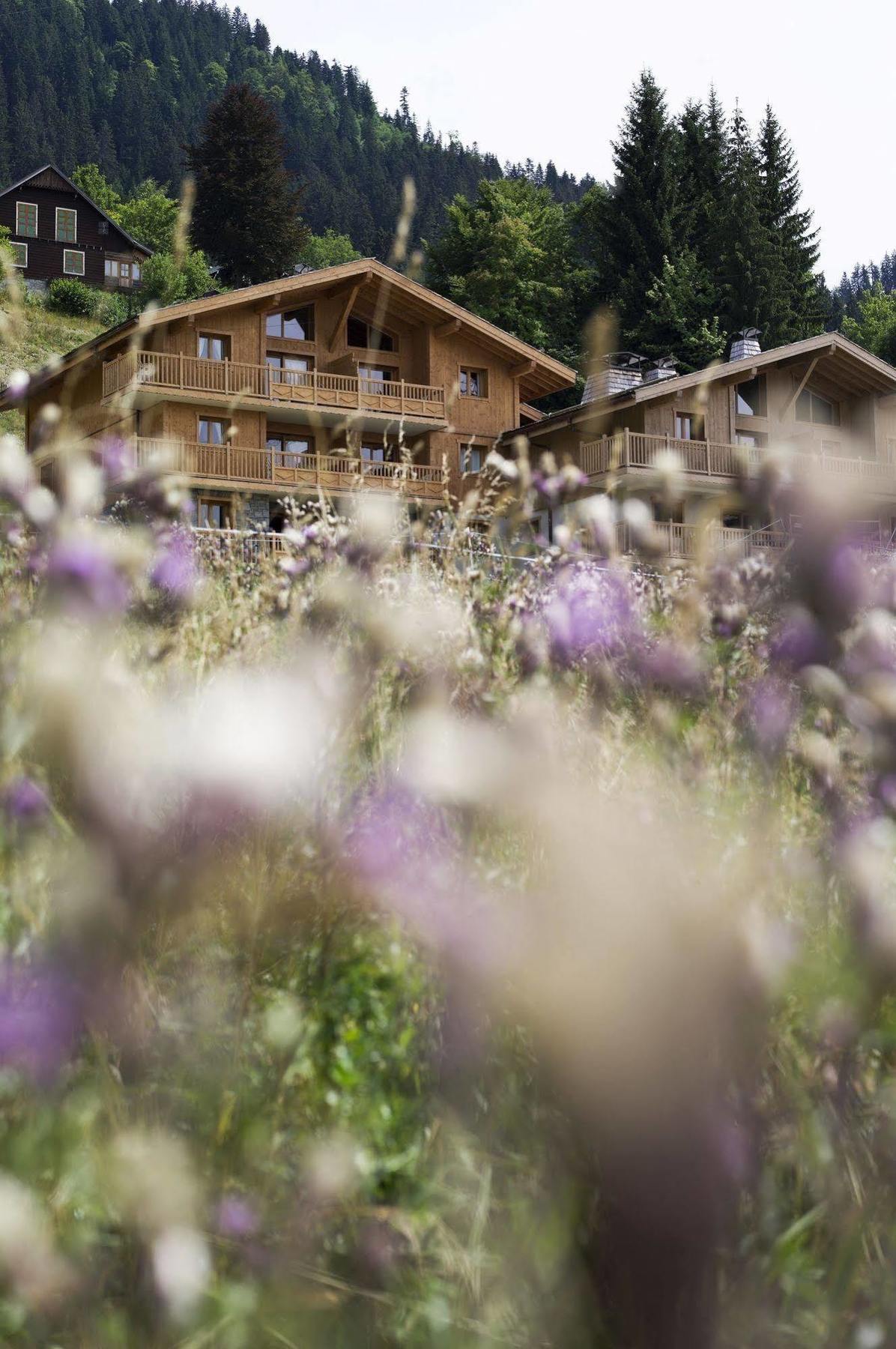 CGH Résidences&Spas Les Chalets de Jouvence Les Carroz d'Araches Esterno foto